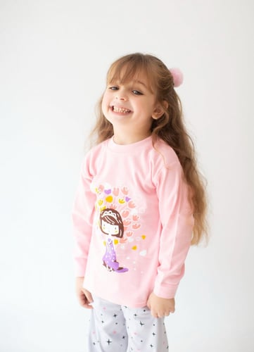 بيجاما قطن فتاة الحب