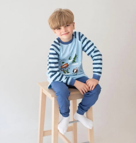 بيجاما اولاد تزلج الثلج