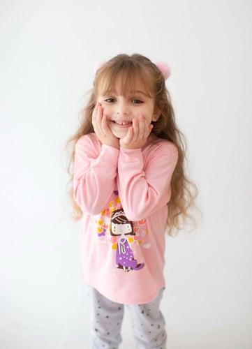 بيجاما قطن فتاة الحب