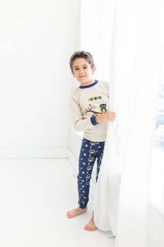 بجامه قطن البوما الكحلي