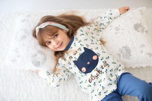 بجامه قطن black cat