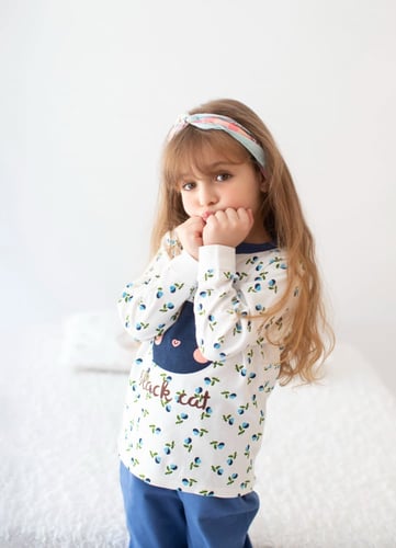 بجامه قطن black cat