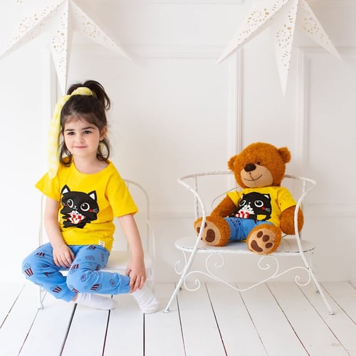 بيجاما قطن الفشار