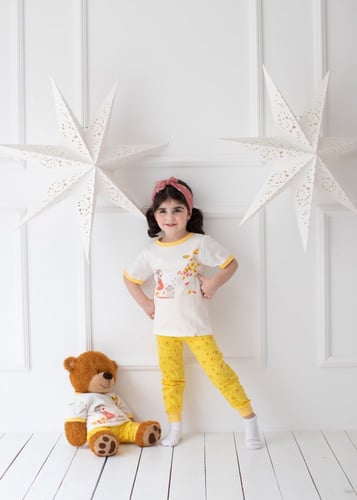 بيجامة بناتي الفتاة الحالمة