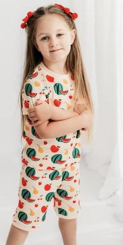 بيجامة سلة الفواكه