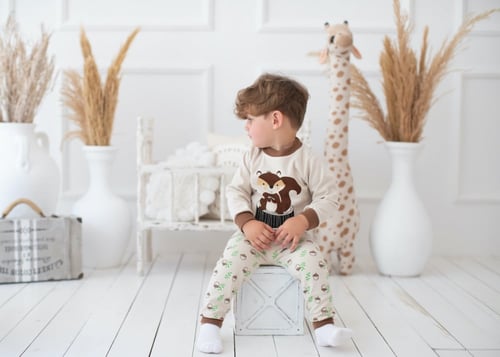بيجامة اطفال سكويرل