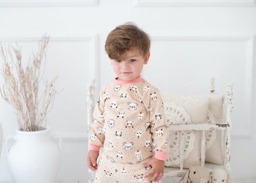 بيجاما قطن ايموجي