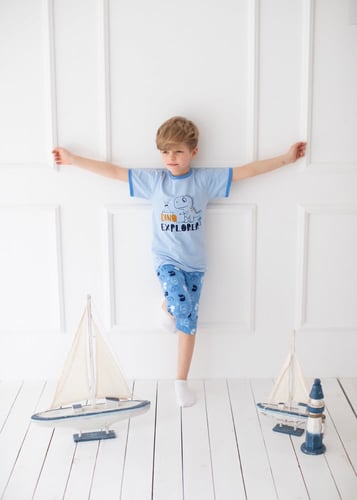 بيجامة اولاد تريكس