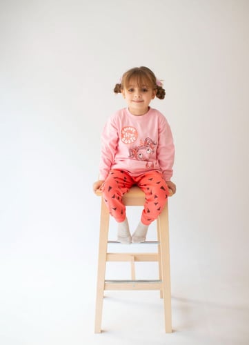 بجامه بنات فوشيا