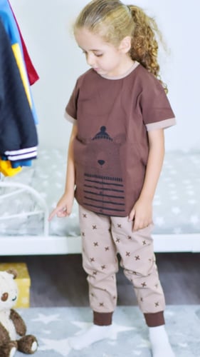 ترنج أطفال الدب البني