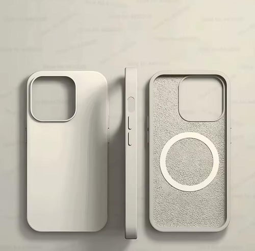 حافظة Magsafe من السيليكون السائل لأجهزة iPhone ،...