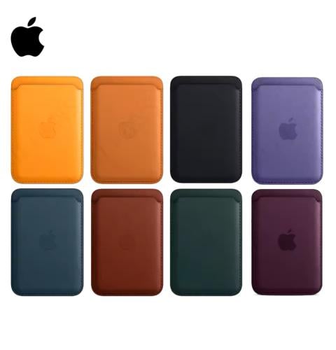 أبل الجلود Magsafe المحفظة حامل البطاقة المغناطيسي...