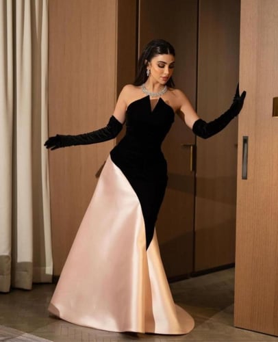 فستان السهرة الكلاسيكي