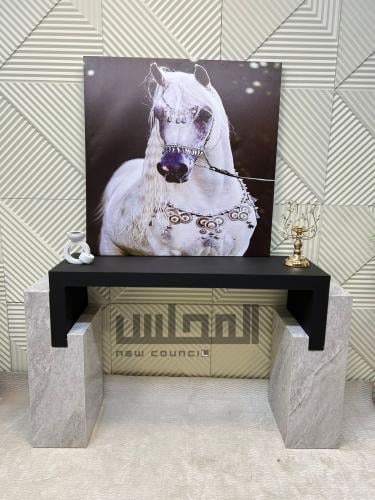 مدخل سطح خشب قواعد بديل الرخام