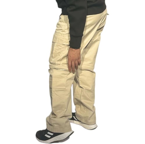 بنطلون كارجو اثنين في واحد قابل للبس شورت او بنطلو...