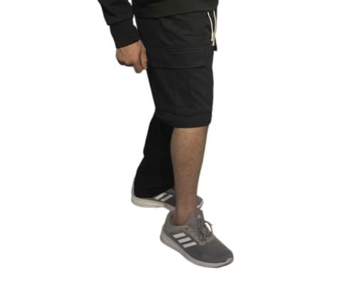 بنطلون كارجو اثنين في واحد قابل للبس شورت او بنطلو...