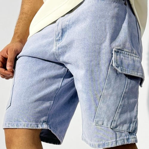 شورت جنز أوفر سايز