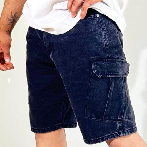 شورت جنز أوفر سايز