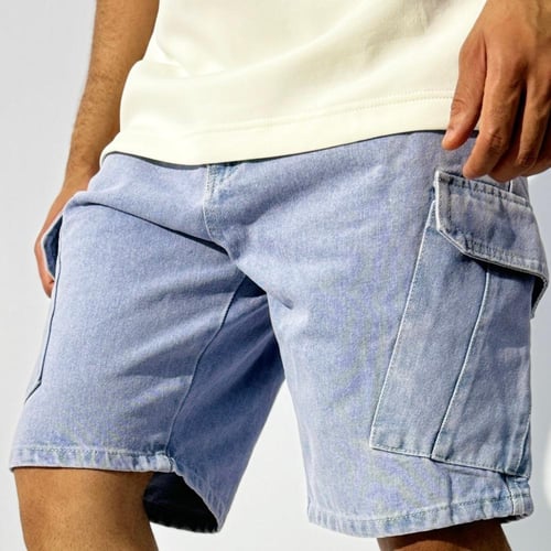 شورت جنز أوفر سايز