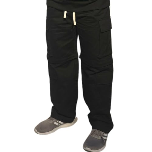 بنطلون كارجو اثنين في واحد قابل للبس شورت او بنطلو...