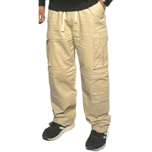 بنطلون كارجو اثنين في واحد قابل للبس شورت او بنطلو...