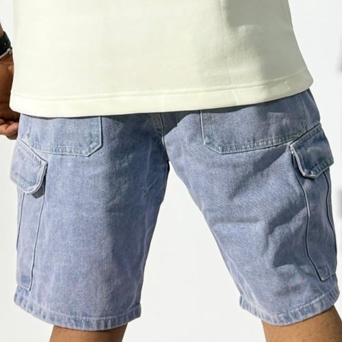 شورت جنز أوفر سايز