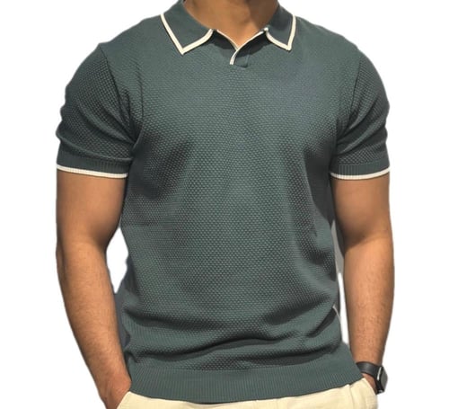 تيشيرت - قصات بولو - بأكمام قصيرة