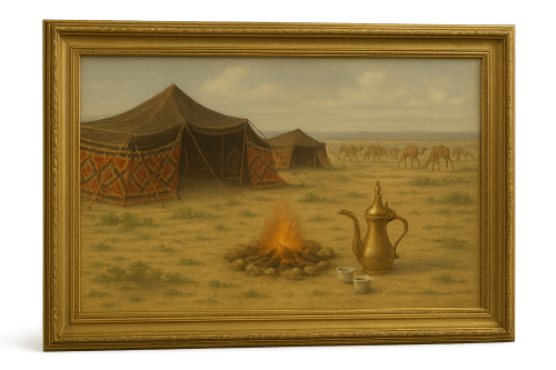 لوحة رمز البادية