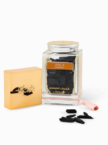 عود معطر قسمات (مرهف) من الرصاصي (50 جرام) | رقائق...