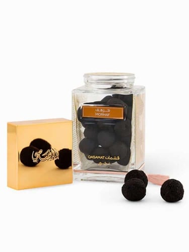 بخور قسمات (مرهف) من الرصاصي (130 جرام) | سحر الزه...