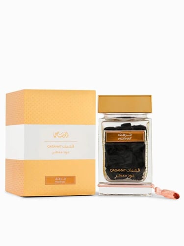 عود معطر قسمات (مرهف) من الرصاصي (50 جرام) | رقائق...