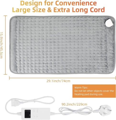 وسادة حرارية كهربائية لتدفئة الظهر والرقبة والكتف...