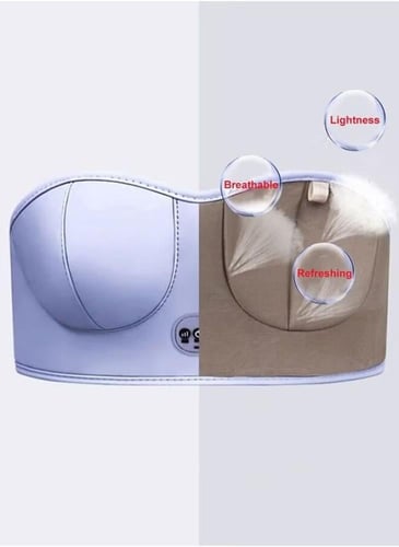 حمالة صدر كهربائية مدلكة لتسكين الآلام وشد الصدر –...