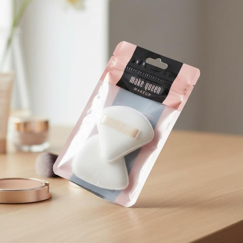 إسفنجة بودرة مثلثة ناعمة من ميك كوين لتطبيق وتوزيع...