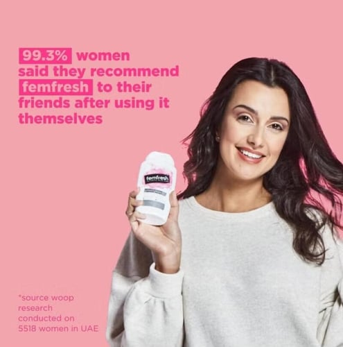 غسول فيمفريش المهدئ للمناطق الحساسة – pH متوازن وخ...