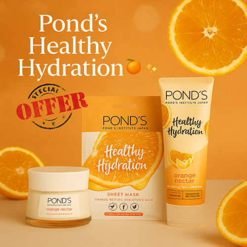 Pond’s Healthy Hydration – مجموعة الترطيب والإشراق...