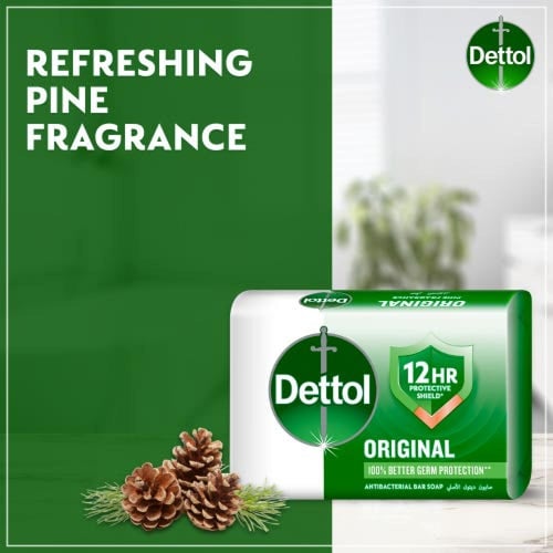 ديتول صابون الأصلي المضاد للبكتيريا للحماية من الج...