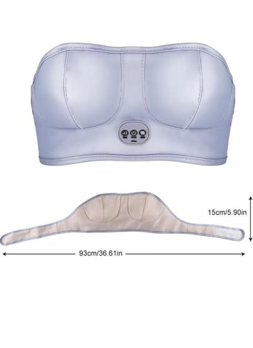 حمالة صدر كهربائية مدلكة لتسكين الآلام وشد الصدر –...