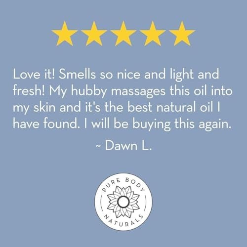 زيت مساج وتدليك طبيعي لشد البشرة وتقليل السيلوليت...