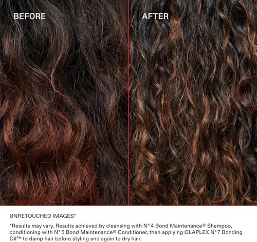 زيت أولابلكس رقم 7 بوندينغ لإصلاح الشعر التالف وحم...