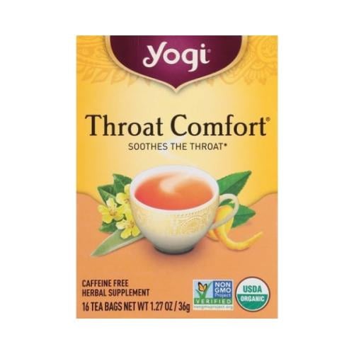 شاي ثروت كومفورت العضوي – لتهدئة الحلق ودعم صحة ال...