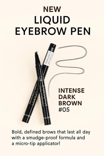 Handaiyan قلم حواجب بني غامق (رقم 05)