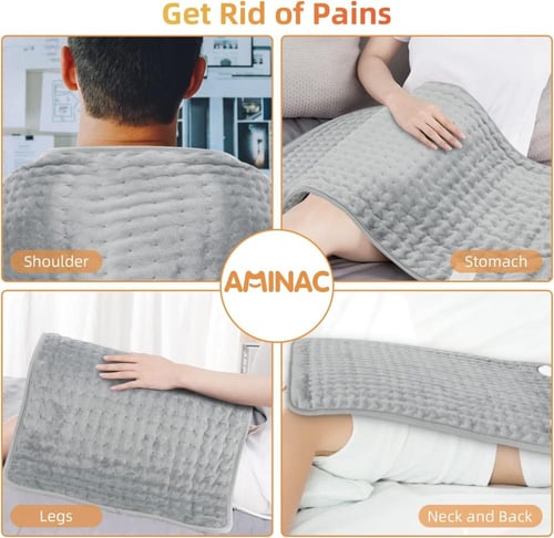 وسادة حرارية كهربائية لتدفئة الظهر والرقبة والكتف...