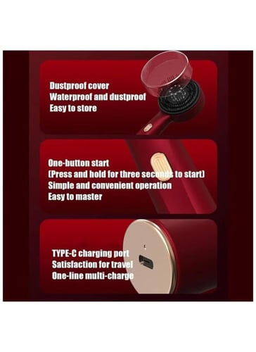 فرشاة تدليك لفروة الرأس مع اداة توزيع الزيت