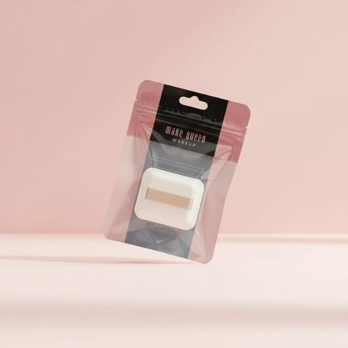 إسفنجة بودرة مربعة ناعمة من ميك كوين لتطبيق وتوزيع...