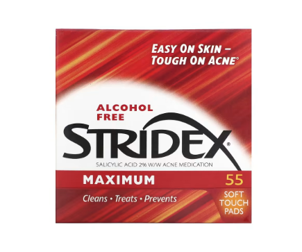 ستريديكس قطع قطنية لحب الشباب صغير 50حبه