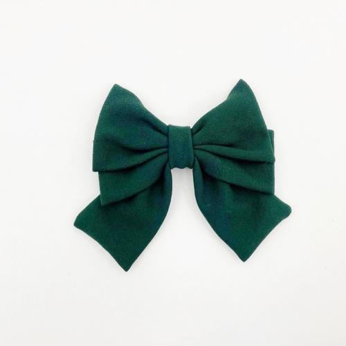 Green hair clip