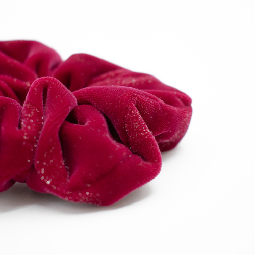 Velvet hair tie