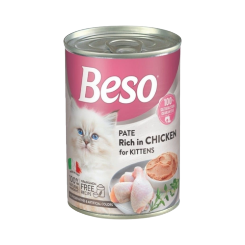 بيسو معلبات للكيتن بالدجاج 400 جم