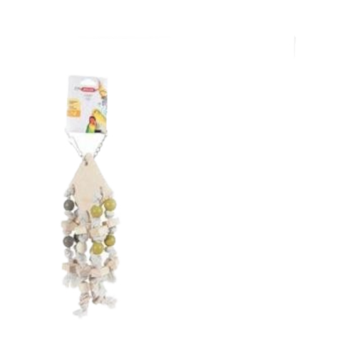 زولكس لعبة تعليق خشبية مع ٦ حبال